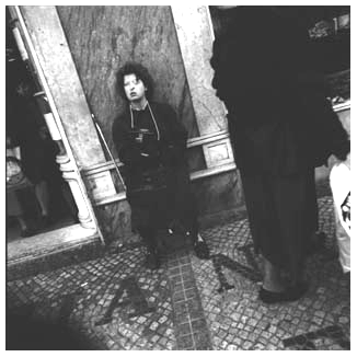 blind lottery woman, lisbon
